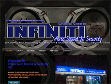 Tablet Screenshot of infinitisound.com